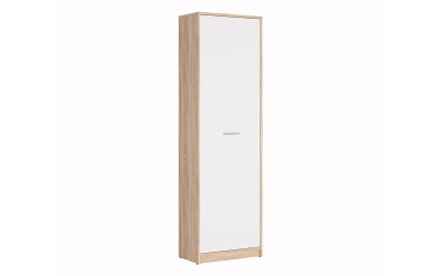 Висок шкаф, Nepo Plus REG1D, Дъб сонома/Бял Висок шкаф, Nepo Plus REG1D, Дъб сонома/Бял